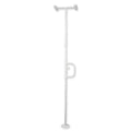 Wonder Pole Single Handle Pivoting Grab Bar, White