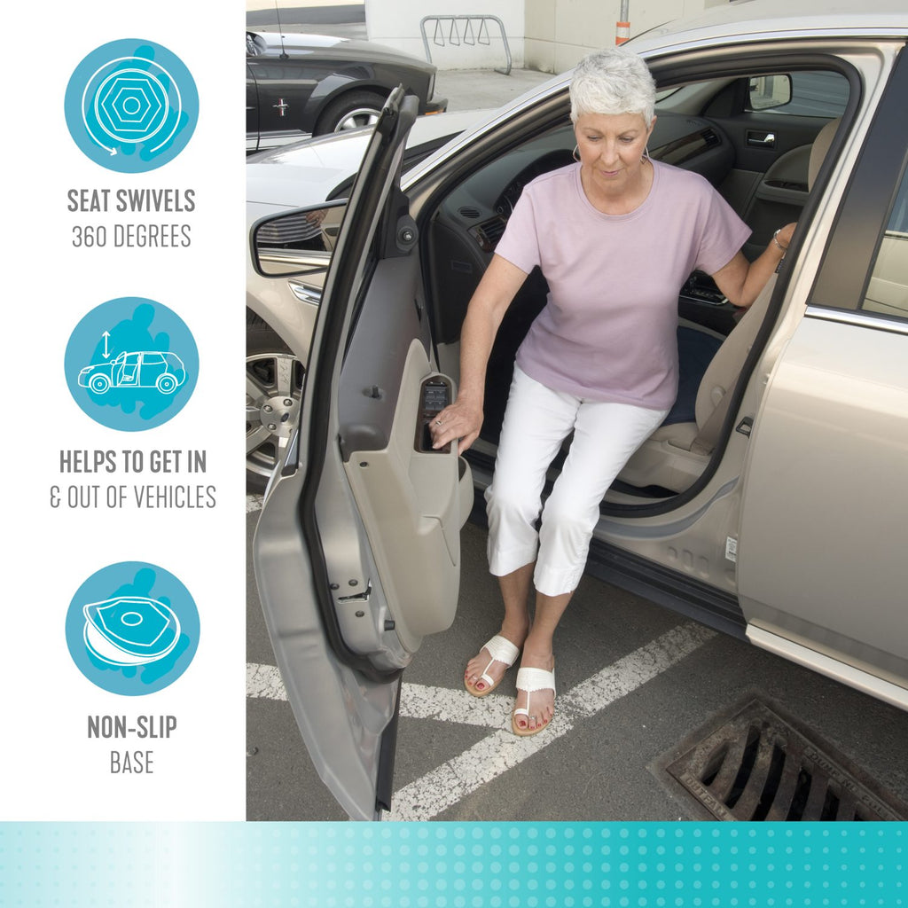 Coussin pivotant pour siège de voiture