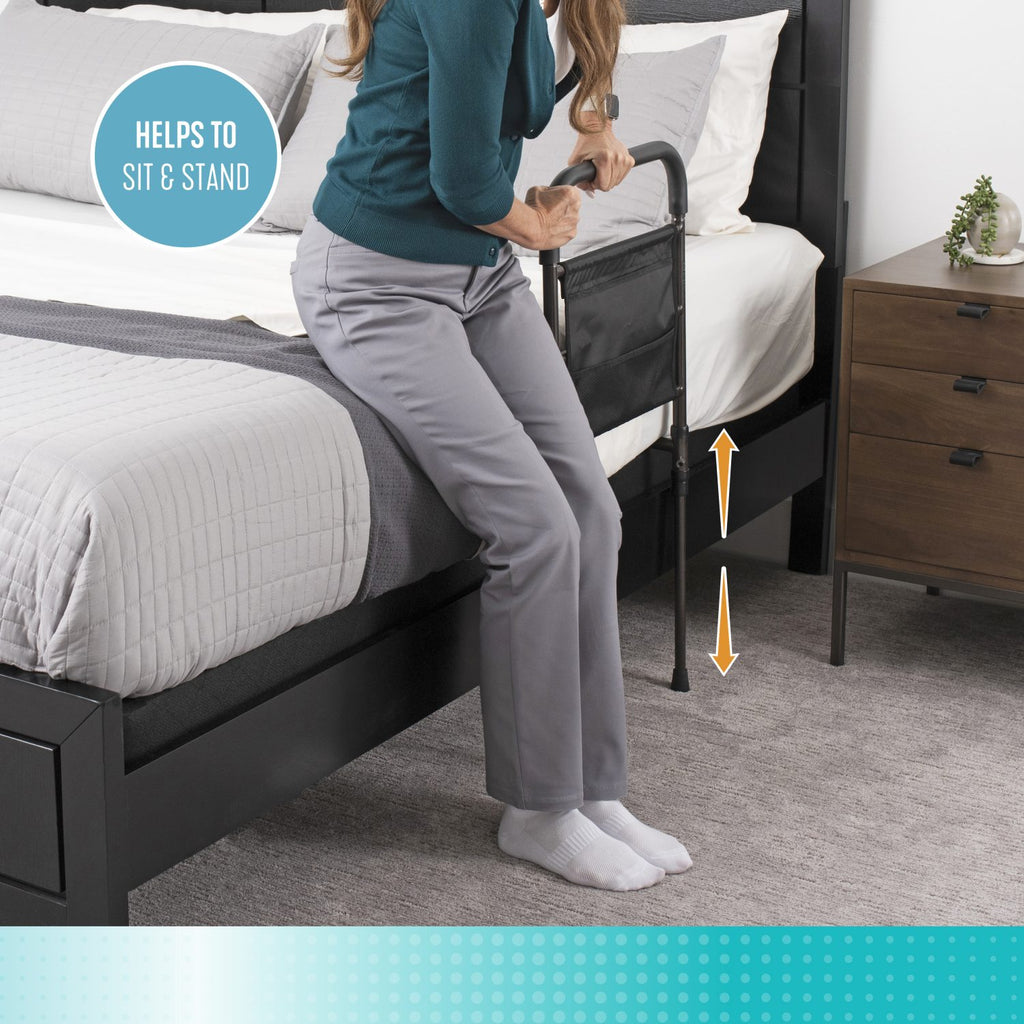 Wonder Stable Rail — Bed Handle with Adjustable Legs