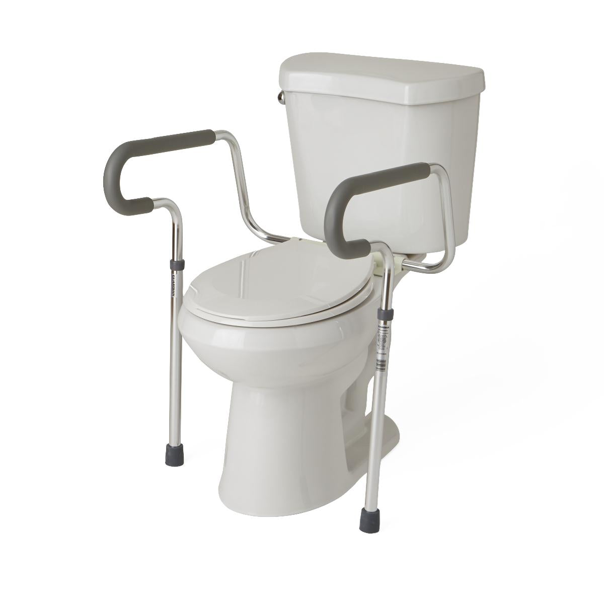 Cadre de sécurité ajustable pour toilette
