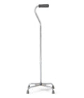 Canne quadripode en aluminium, grande base