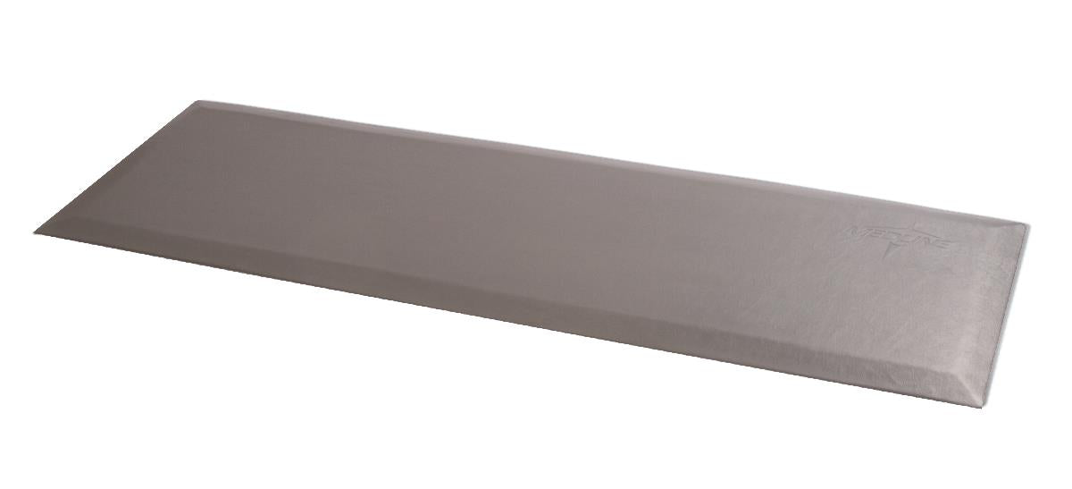 Tapis de chute à bord biseauté, gris